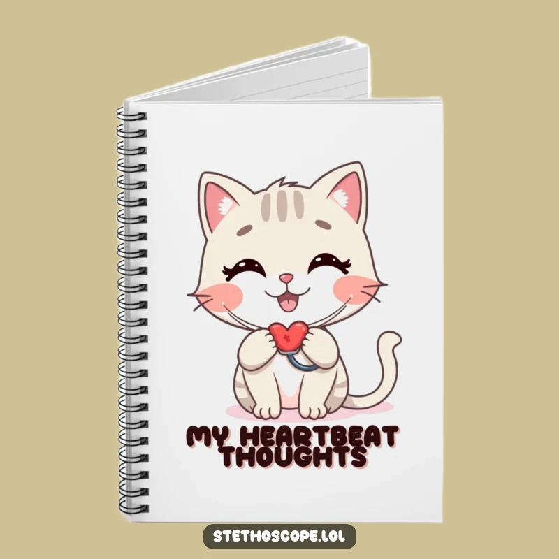 Funny Cat Doctor Notebook: Jot Down Kind Thoughts and a Perfect Funny Gift